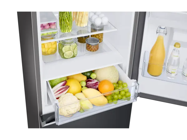 Frižider SAMSUNG RB34C652EB1kombinovaniNoFrostEdispenzer341L(227+114)185,3x59,5x65,8cmcrna' ( 'RB34C652EB1EK' )