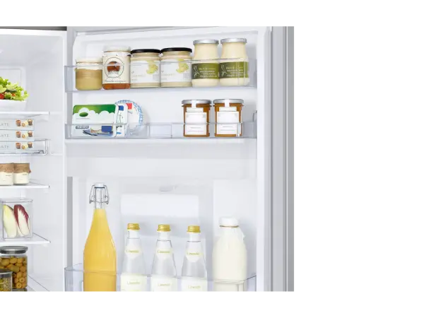 Frižider SAMSUNG RB34C652ESAkombinovaniNoFrostEdispenzer341L(227+114)185,3x59,5x65,8cmsrebrna' ( 'RB34C652ESAEK' )