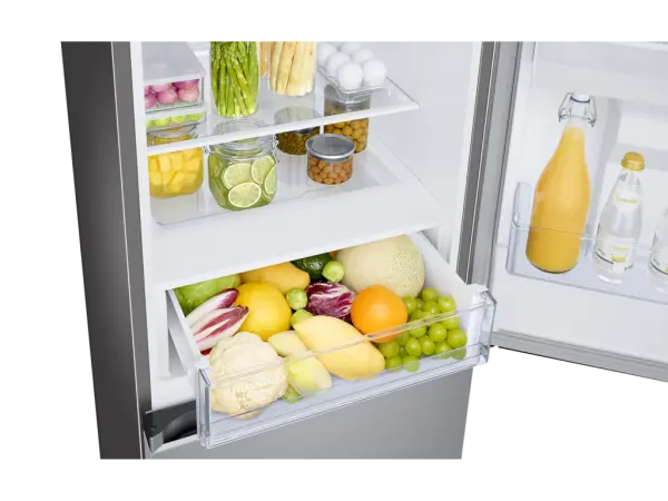 Frižider SAMSUNG RB34C652ESAkombinovaniNoFrostEdispenzer341L(227+114)185,3x59,5x65,8cmsrebrna' ( 'RB34C652ESAEK' )