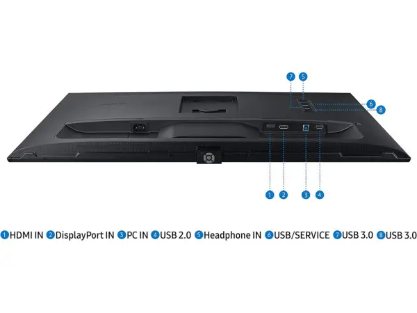 Monitor SAMSUNG LS32A700NWPXEN 32''VA3840x216060Hz5msHDMI,DPcrna' ( 'LS32A700NWPXEN' ) 