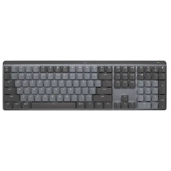 Logitech MX Mechanical Wireless Illuminated Keyboard - Graphite US Clicky