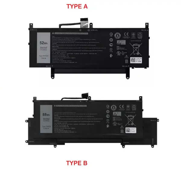 Baterija za Laptop Dell Latitude 9510 2-IN-1 type B