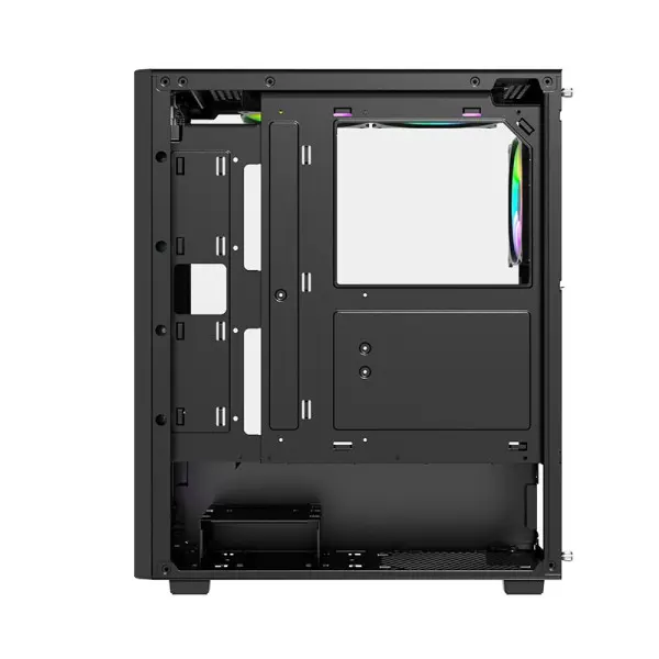 Kuciste Raidmax Obsidian windowblack, 4x 120mm RGB650WRO650RGB