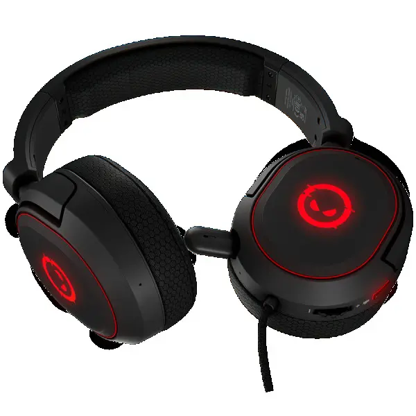 LORGAR Kaya 460, USB Gaming headset with microphone, CM108B, RGB backlight, Plug&Play, USB-A connection cable 2m, fabric ear pads, size: 19