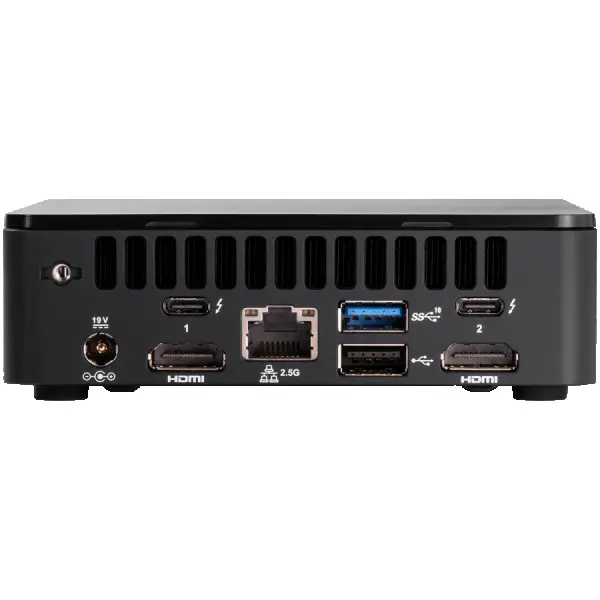 ASUS NUC 12 Pro Kit NUC12WSKi3, Core i3-1220P Processor, 4xUSB, M.2 22x80 NVMe; 22x42 SATA, 2,5Gbe LAN, 2xHDMI, 2x Thunderbolt 4 (USB-C+DP)