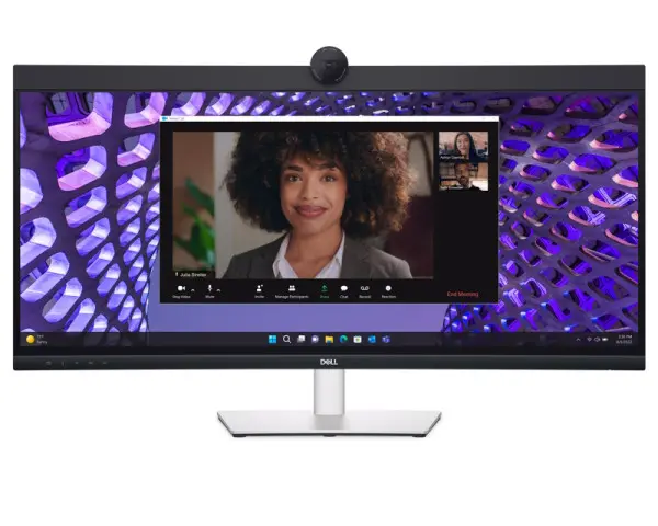 DELL 34.1 inch P3424WEB WQHD Video konferencijski zakrivljeni IPS monitor 