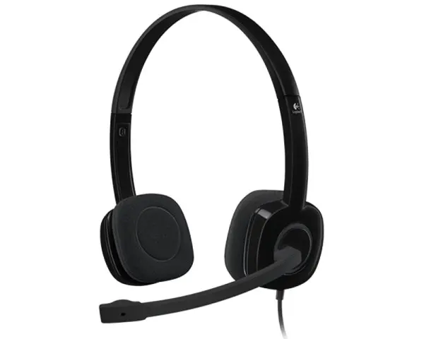 LOGITECH_ H151 Stereo Headset single jack slušalice sa mikrofonom crne 