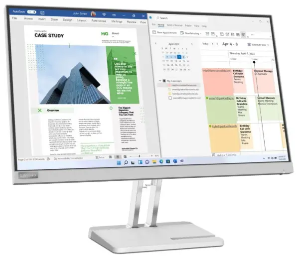 Monitor LENOVO L25e-40 24.5inc /VA/1920x1080/75Hz/4ms/VGA,HDMI/FreeSync/siva