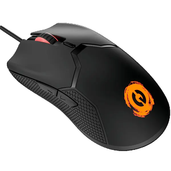 CANYON Carver GM-116,  6keys Gaming wired mouse, A603EP sensor, DPI up to 3600, rubber coating on panel, Huano 1million switch, 1.65M PVC c