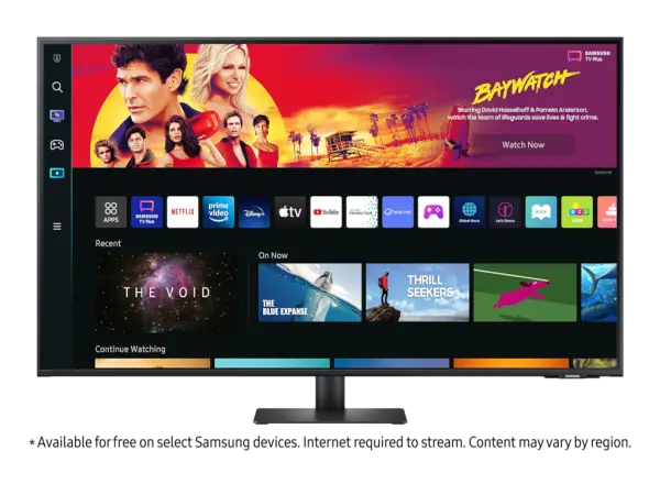 Monitor SAMSUNG LS43BM700UPXEN 43''VA3840x216060Hz4ms GtGHDMIx2,USBVESAsmartzvučnicicrna' ( 'LS43BM700UPXEN' ) 