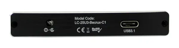 LC Power HDD rack 2.5'' USB 3.1 LC-25U3-Becrux-C1