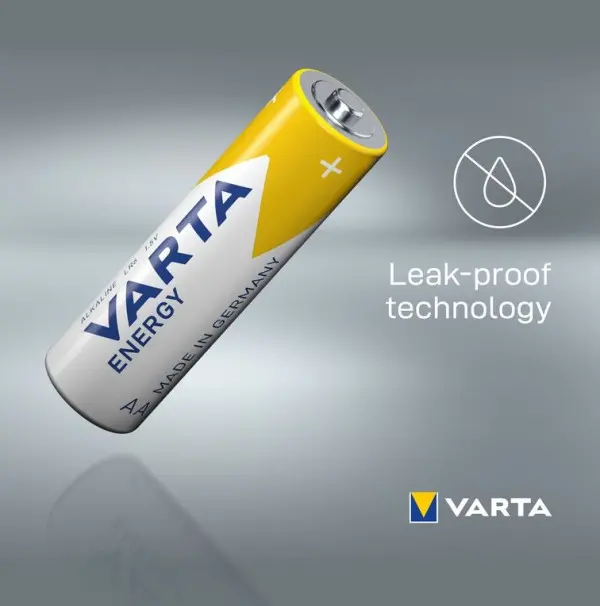 VARTA ENERGY AA 1.5V LR6 MN1500, PAK4 CK, ALKALNE baterije
