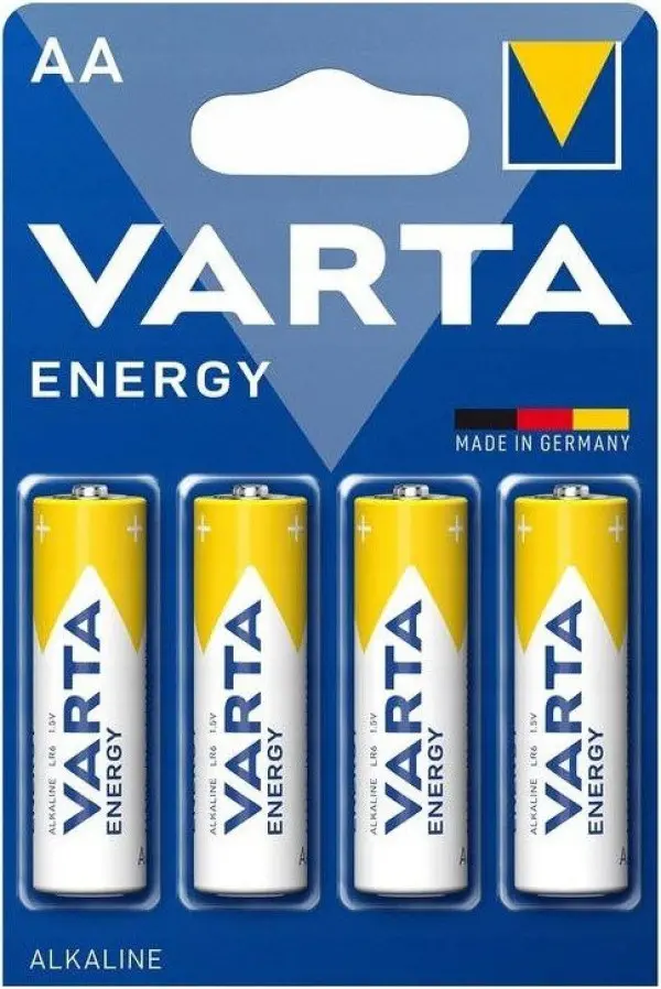 VARTA ENERGY AA 1.5V LR6 MN1500, PAK4 CK, ALKALNE baterije