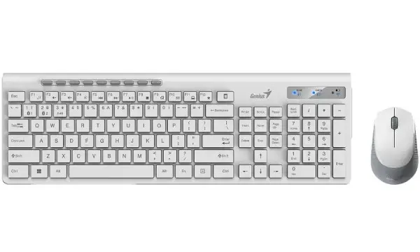 Genius SlimStar 8230,White,US,BT+2.4GHz