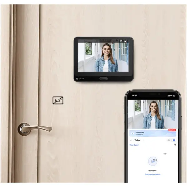 EZVIZ Smart kam.- ďż˝pijunka HP4 (CS-HP4)