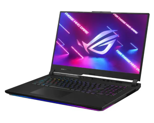 ASUS ROG Strix SCAR 17 G733PYV-LL046W (17 inča WQHD, Ryzen 9 7945HX3D, 32GB, SSD 2TB, GeForce RTX 4090, Win11 Home) laptop 