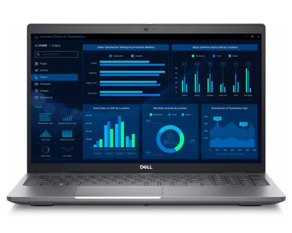 DELL Precision M3581 15.6'' FHD i7-13800H 32GB 512GB SSD RTX 2000 8GB BL FP SC Win11Pr 