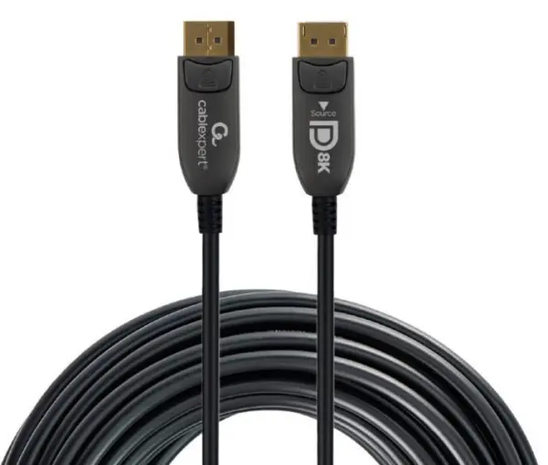 CC-DP8K-AOC-10M Gembird Active Optical Cables (AOC) DisplayPort v.1.4 (8K@60Hz/4K@120Hz) 10m