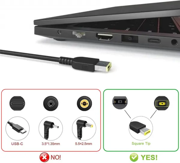 Punjac za laptop Lenovo 20V 11.5A USB Type
