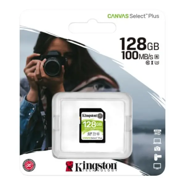 SD Kingston Canvas Select Plus SDS2128GB