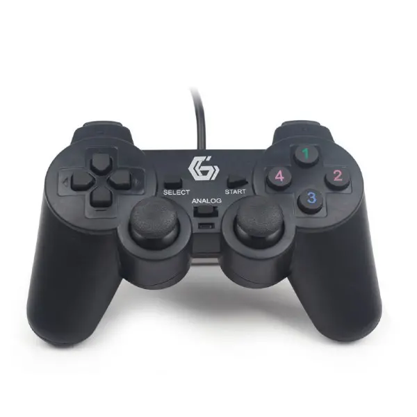 Gamepad Gembird JPD-UDV-01 dual vibration crni