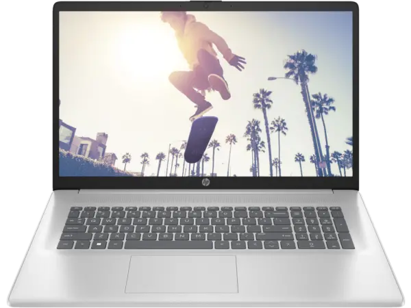 Laptop HP 17-cp0114nm DOS17.3''FHD AG IPSRyzen 5-5500U8GB512GBsrebrna' ( '9S5M1EA' ) 