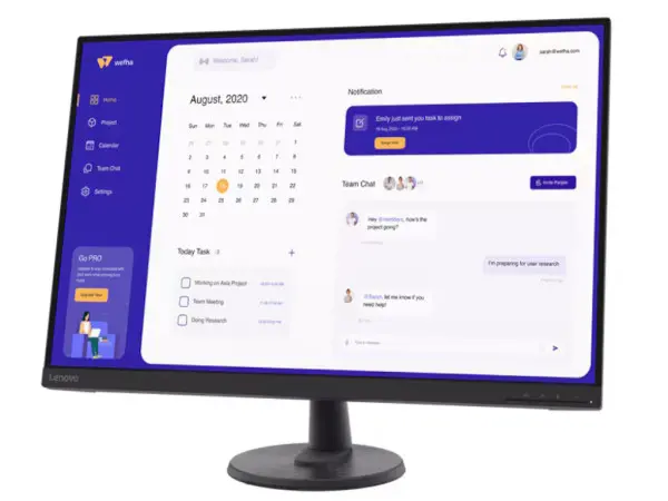 Monitor LENOVO D32u-45 31.5''VA3840x216060Hz4ms2xHDMI,DPFreeSyncVESAcrna' ( '67A1GAC2EU' ) 