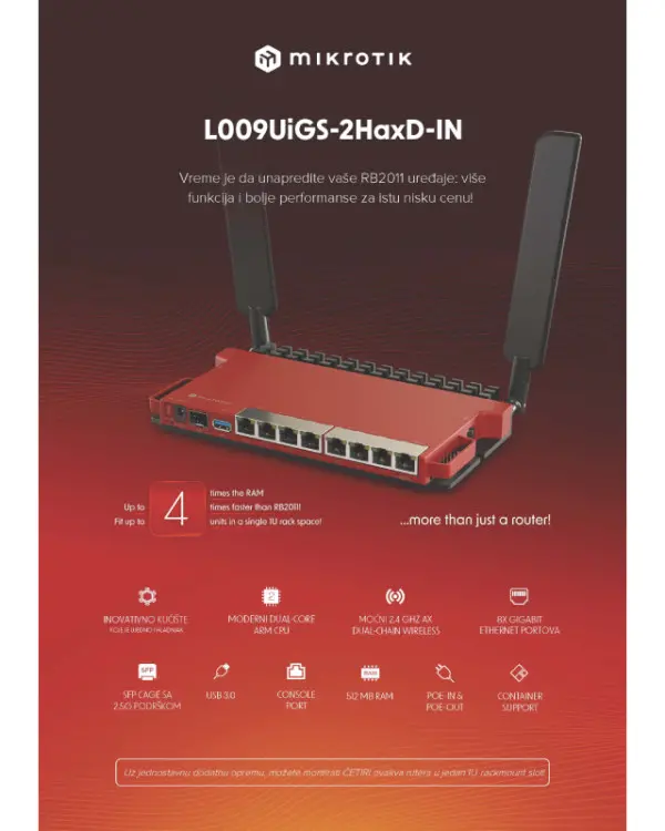 MikroTik L009UiGS-2HaxD-IN