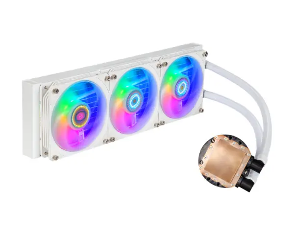 COOLER MASTER MasterLiquid PL360 FLUX White vodeno hlađenje belo(MLY-D36M-A23PZ-RW) 