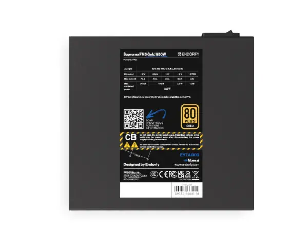 ENDORFY Supremo FM5 Gold 850W napajanje (EY7A009) 