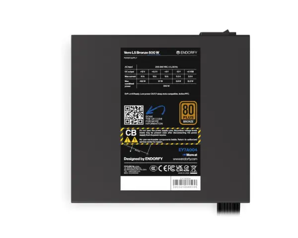 ENDORFY Vero L5 Bronze 500W napajanje (EY7A004) 