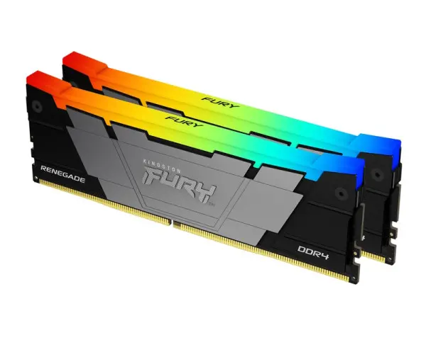 KINGSTON DIMM DDR4 16GB (2x8GB kit) 4600MTs KF446C19RB2AK216 Fury Renegade RGB Black XMP 