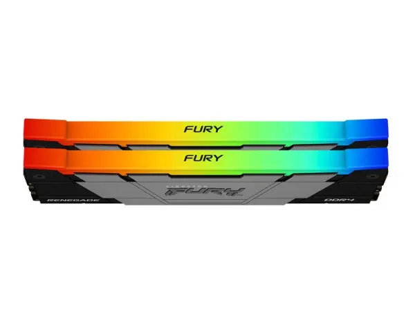 KINGSTON DIMM DDR4 16GB (2x8GB kit) 4600MTs KF446C19RB2AK216 Fury Renegade RGB Black XMP 