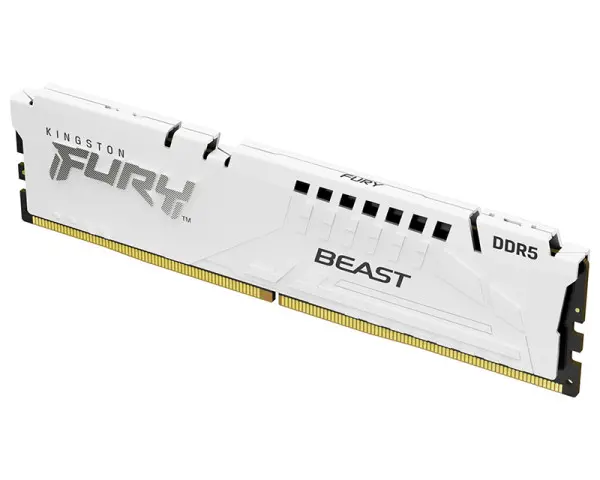 KINGSTON DIMM DDR5 32GB 6400MTs KF564C32BW-32 FURY Beast White XMP 