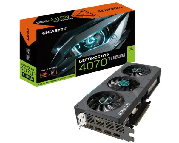 GIGABYTE nVidia GeForce RTX 4070 Ti SUPER EAGLE OC 16GB GV-N407TSEAGLE OC-16GD grafička karta