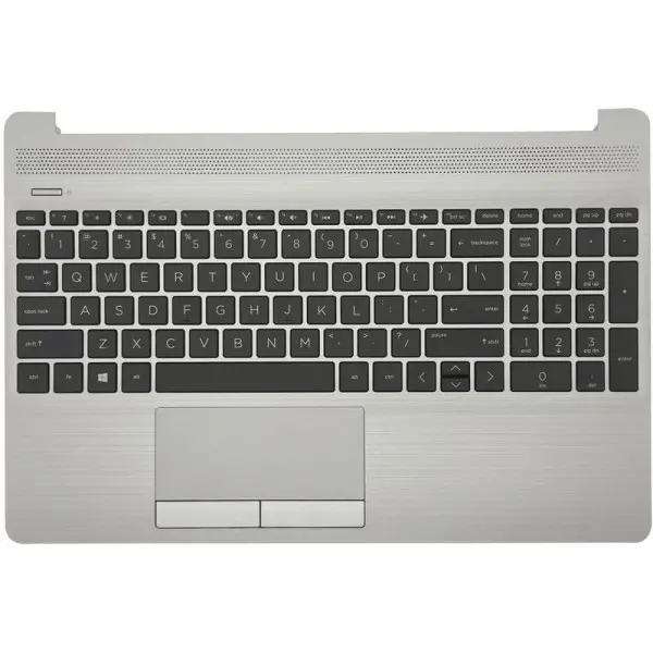 Palmrest (C Cover) sa tastaturom za laptop HP 250 255 256 G8 15-DW srebrni