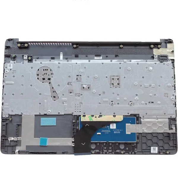 Palmrest (C Cover) sa tastaturom za laptop HP 250 255 256 G8 15-DW tamno sivi/crni