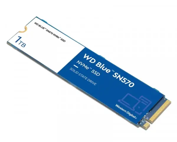 WD 1TB M.2 NVMe Gen3 WDS100T3B0C SN570 Blue