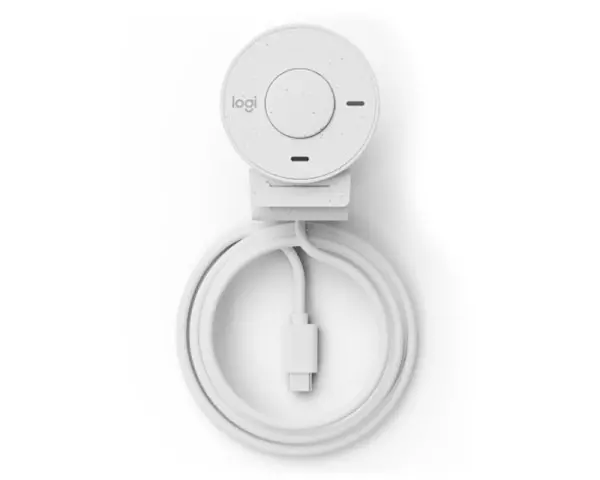 LOGITECH Brio 300 Full HD Webcam bela 