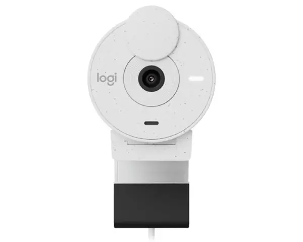 LOGITECH Brio 300 Full HD Webcam bela 