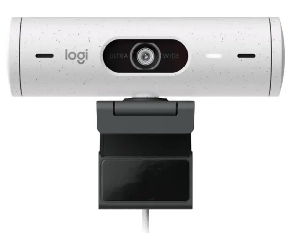 LOGITECH Brio 500 Full HD Webcam bela 