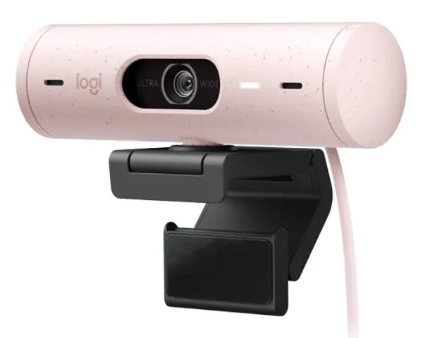 LOGITECH Brio 500 Full HD Webcam roza 