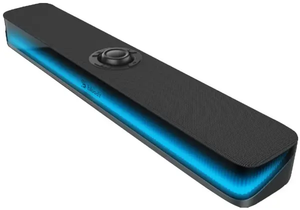 A4-S10 A4Tech Bloody RGB Bluetooth v5.3 speaker soundbar 2x5W, USB, black