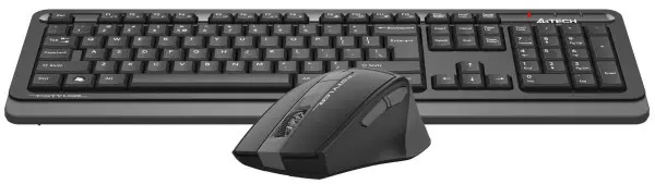 A4-FG1035 A4Tech Fstyler Bezicna tastatura YU-LAYOUT + bezicni mis USB, Grey