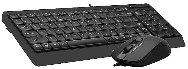 A4-F1512 A4Tech tastatura YU-LAYOUT + mis USB, Black