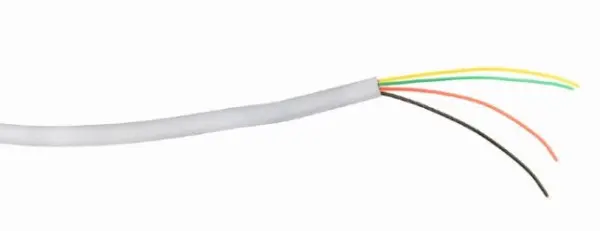 TC1000S-100M Gembird Flat Telefonski kabl, 4 zice, 100m White