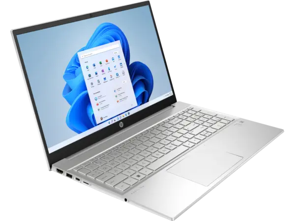 Laptop HP Pavilion 15-eh1134nia W11H SL15.6''FHD AG IPSRyzen 5-5500U8GB512GBbacklitENsrebrna' ( 'A0DR8EA#BH5' ) 