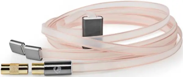 ANFMBW105AT20 FM Antena IEC koaksijalni muški, Gold Plated, 50Ohm, Unshielded, 2m, PVC