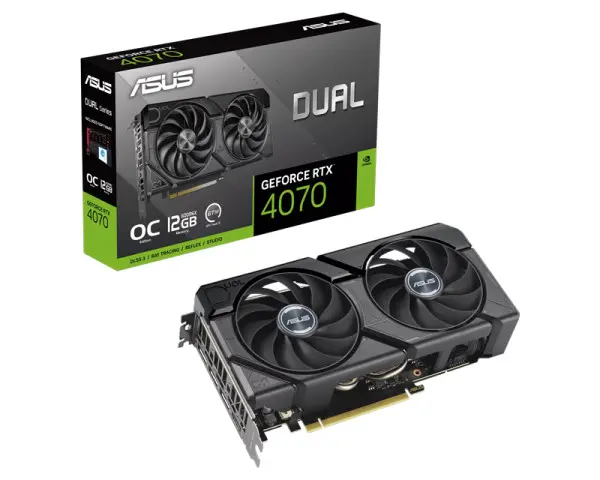 ASUS nVidia GeForce RTX 4070 12GB 192bit DUAL-RTX4070-O12G-EVO grafička karta