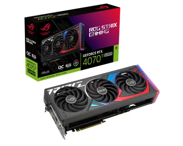 ASUS nVidia GeForce RTX 4070 Ti Super12GB ROG-STRIX-RTX4070TIS-O16G-GAMING grafička karta